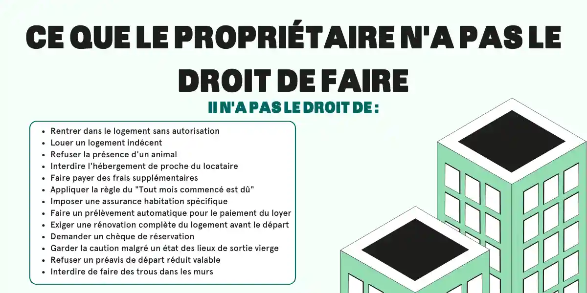 Ce que le propriétaire n